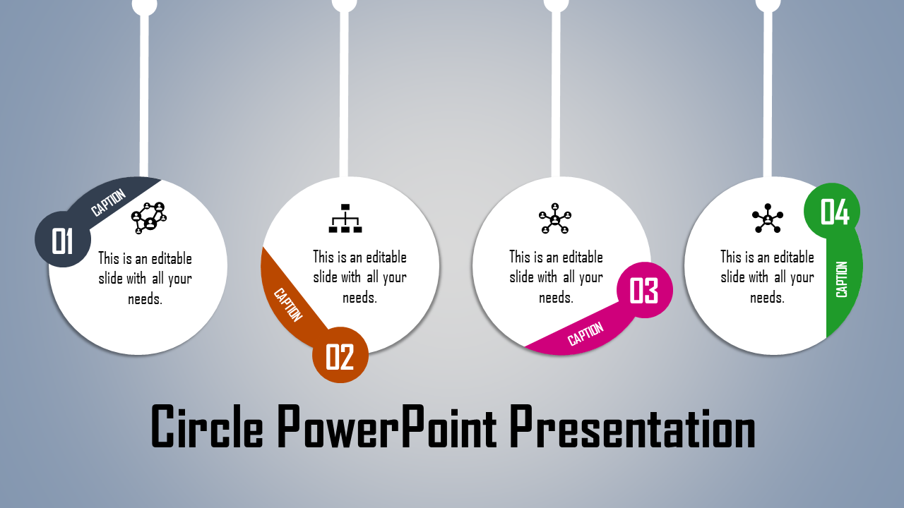 Use Creative and Effective Circle PowerPoint Template and Google Slides